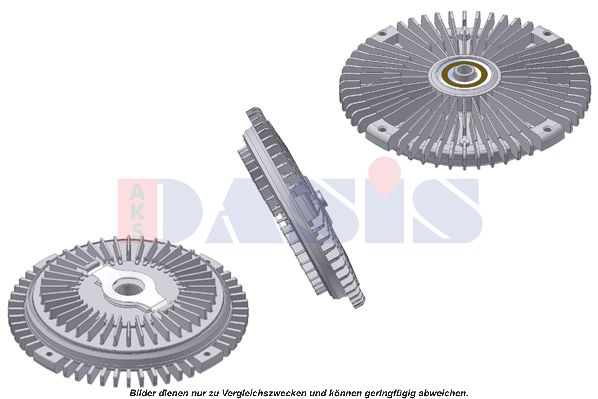 AKS DASIS Sajūgs, Radiatora ventilators 128220N